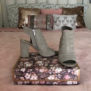 Vince Camuto Grey Suede heel booties